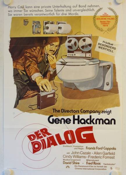 Der Dialog originales deutsches Filmplakat